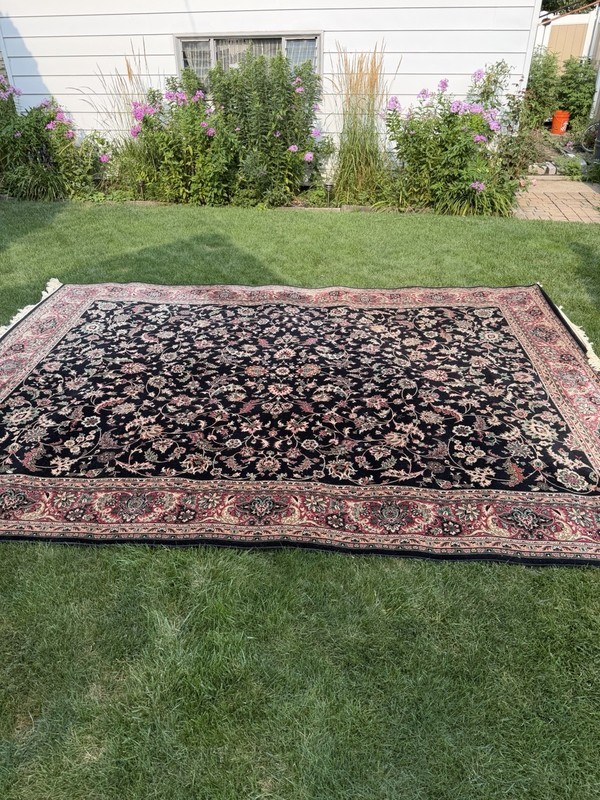 Karastan Kara Shah Rug, Black Keshan 8 x 11.6, Wool gallery