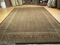 10×14 INTRICATE MAHI ALL-OVER-PATTERN HANDMADE-KNOTTED FINE WOOL RUG 580531