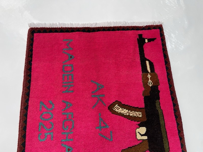#536. War rug Afghan War Rug Wool Rug Beautifully Made Small War Rug 80x59 cm gallery
