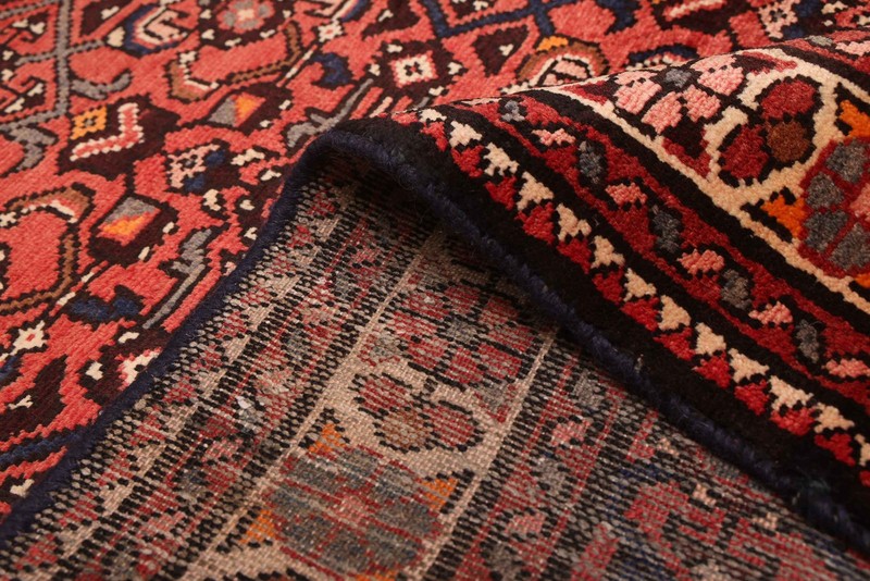 3'3" x 10'2" Vintage Hand-knotted Runner Rug Traditional Oriental Wool Carpet gallery