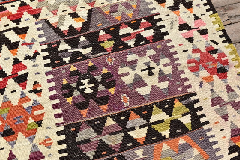 Turkey Rug 3'5''x6'2'' Wool Authentic AMAZING Color Harmony Orient Rug 107x190cm gallery