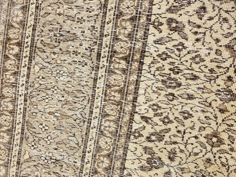Exclusive Ca1900-1939s Antique Turkish Wool Pile Hereke Rug 8x12ft gallery