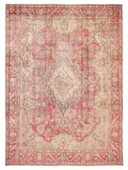 Traditional Vintage Hand-Knotted Area Rug 9’7″ x 13’0″ Oriental Wool Carpet