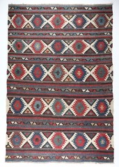 Antique Shirvan Kilim – Caucasian Flatweave, Late 19th Century -5′ 11” X 8′ 11′