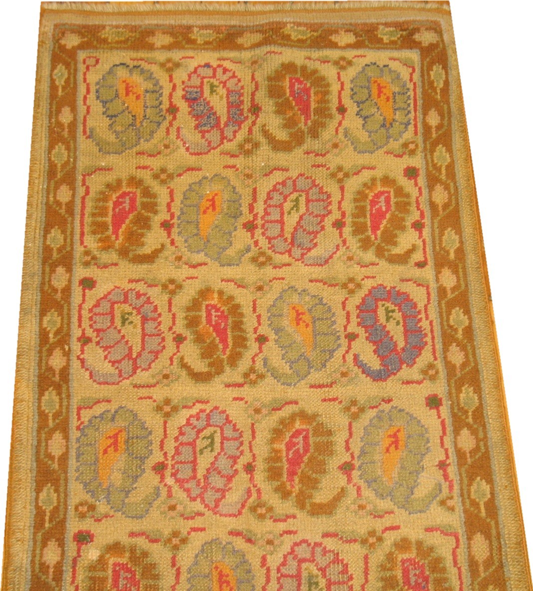 Antique Decorative Turkish Oushak Ushak Rug Runner 1'9''x5'10'' gallery
