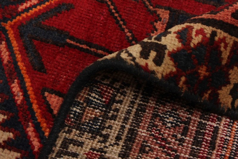 2'8" x 11'1" Vintage Hand-knotted Runner Rug Traditional Oriental Wool Carpet gallery