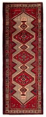 3’9″ x 10’6″ Vintage Hand-knotted Runner Rug Traditional Oriental Wool Carpet