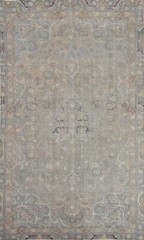 Semi-Antique Rug 5×8 ft. Distressed Traditional Hand-Knotted Wool Area Carpet