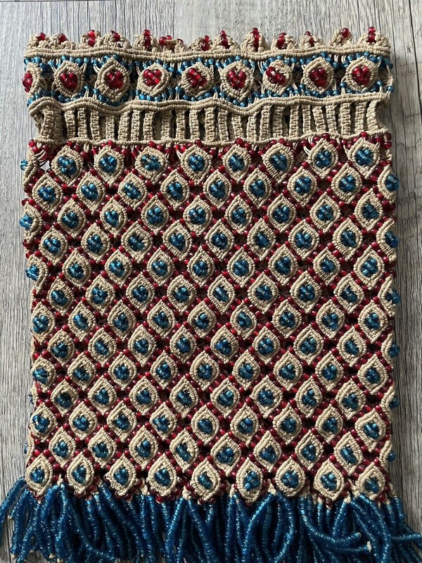 Handmade Vintage Malian Bag 7" x 11" (20cm x 29cm), 1960s - 1N15 gallery