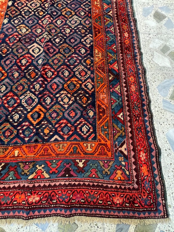 100 X 360 COLLECTORS ITEM Antique Stunning Maresali Boteh Azerbaijan Hallway Rug gallery