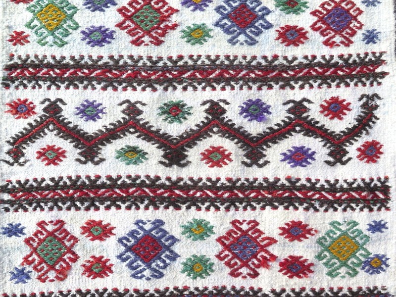 Hallway Rug Vintage Modern Kilim Runner Extra Long Rug Stair Rug Runner 26"x137" gallery