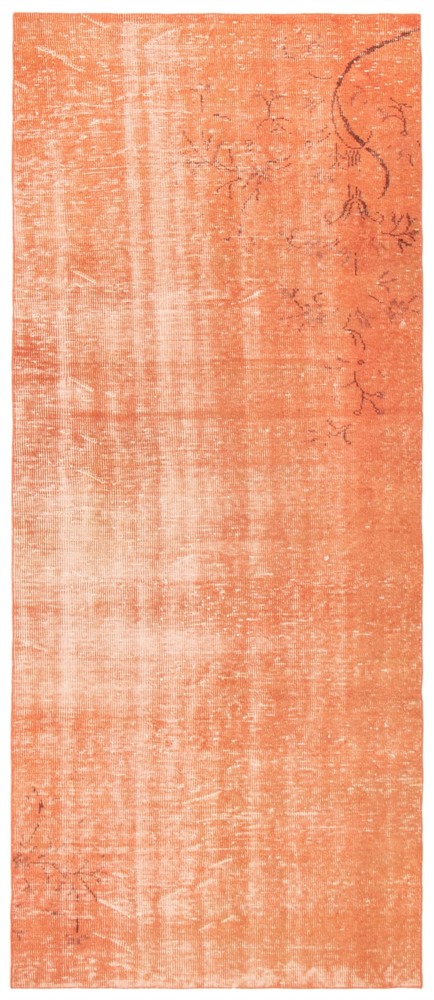 3'10" x 9'1" Vintage Hand-knotted Runner Rug Traditional Oriental Wool Carpet