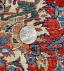 FINE WOOL & SILK ANTIQUE ORIENTAL RUG_4.9 x 7.4 CIRCA 1910 700 KPSI VERY BEST ! gallery