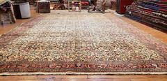 8x12ft Living Room Rug| Handknotted Turkish Area Rug| Handmade Unique Floral Rug