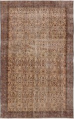 Traditional Vintage Hand-Knotted Area Rug 5’2″ x 8’6″ Oriental Wool Carpet