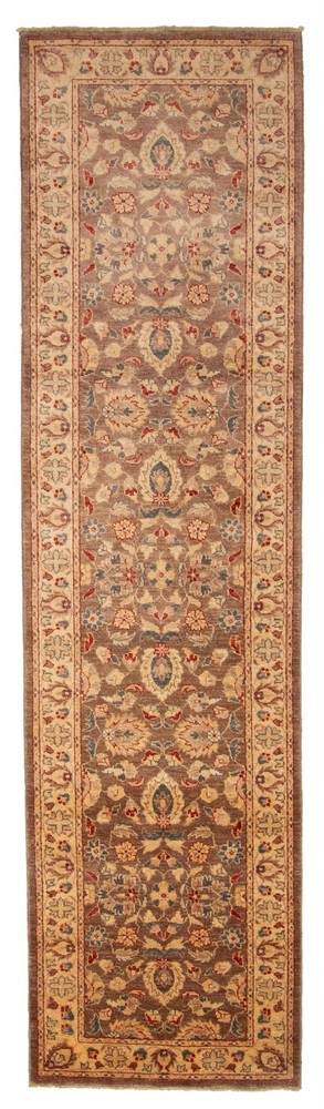 2'8" x 10'3" Vintage Hand-knotted Runner Rug Traditional Oriental Wool Carpet