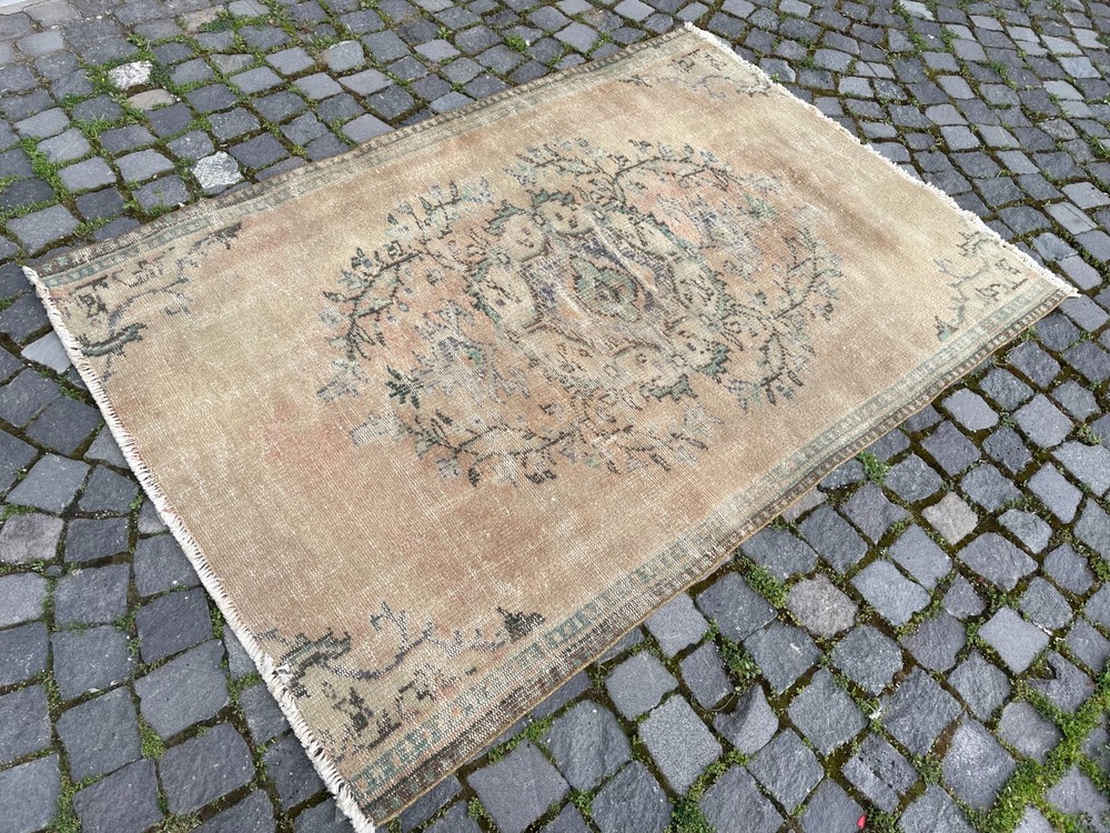 Home Decor Rug, Turkish Vintage Rug, Boho Decor Rug,4,2 x 6,2 ft