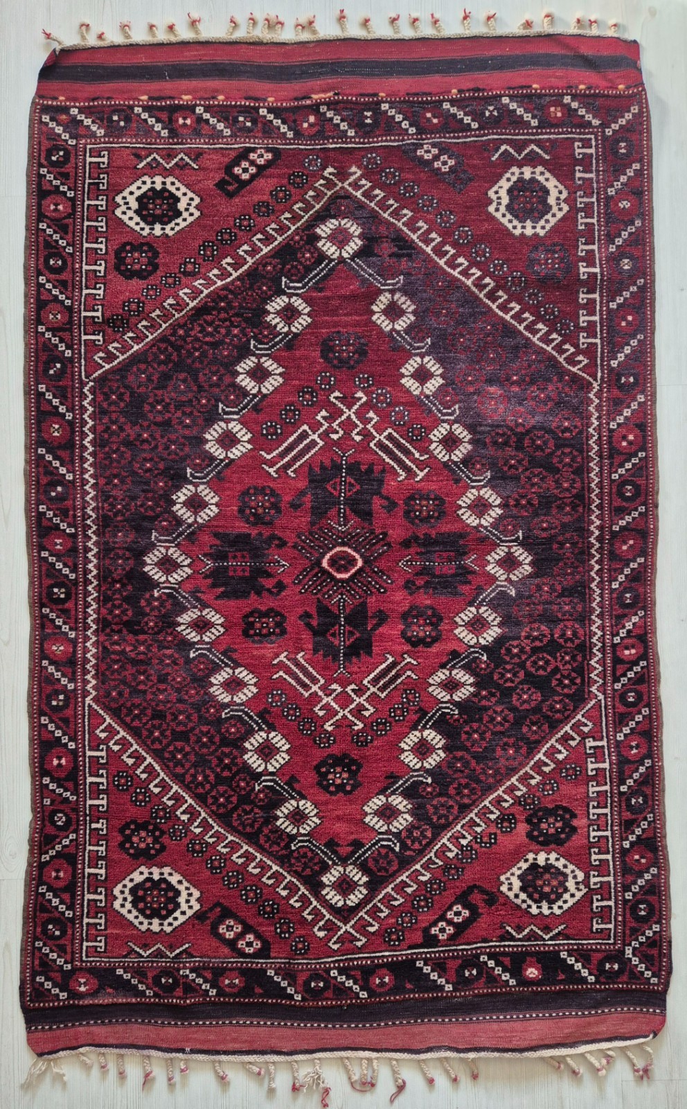Antique Rug, Bergama Carpet, Hand Woven Rug, Anatolian, Handmade, Accent Rug gallery