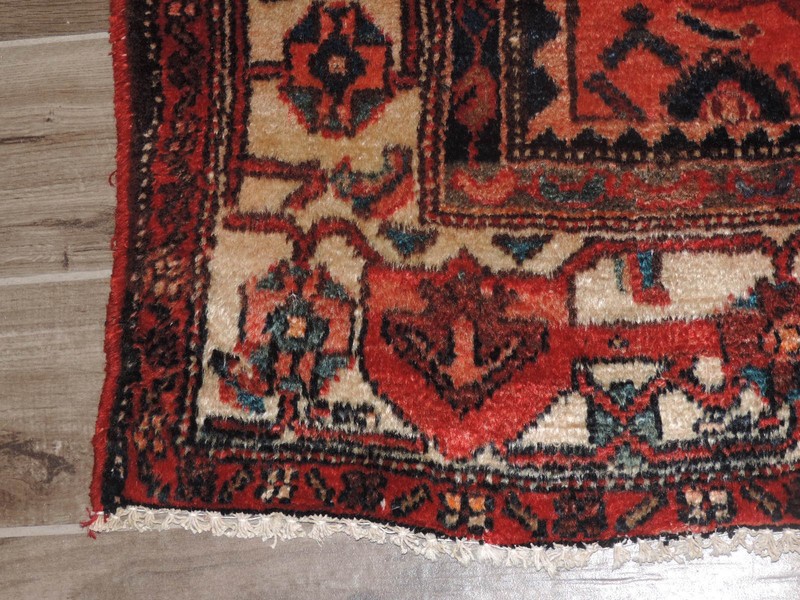 4x7ft. Handmade Malayer Wool Rug gallery