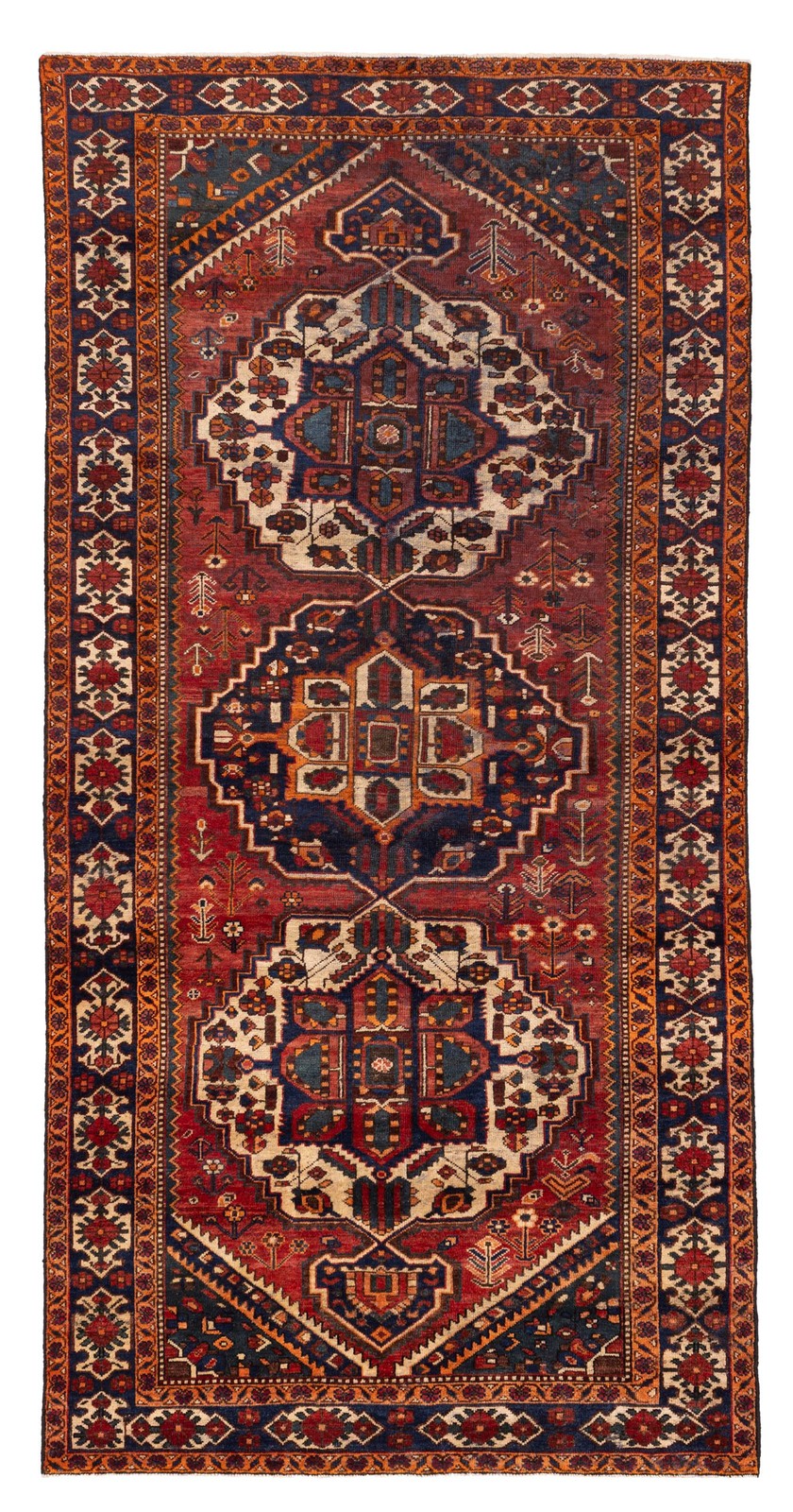 Traditional Vintage Hand-Knotted Area Rug 5'9" x 11'10" Oriental Wool Carpet gallery