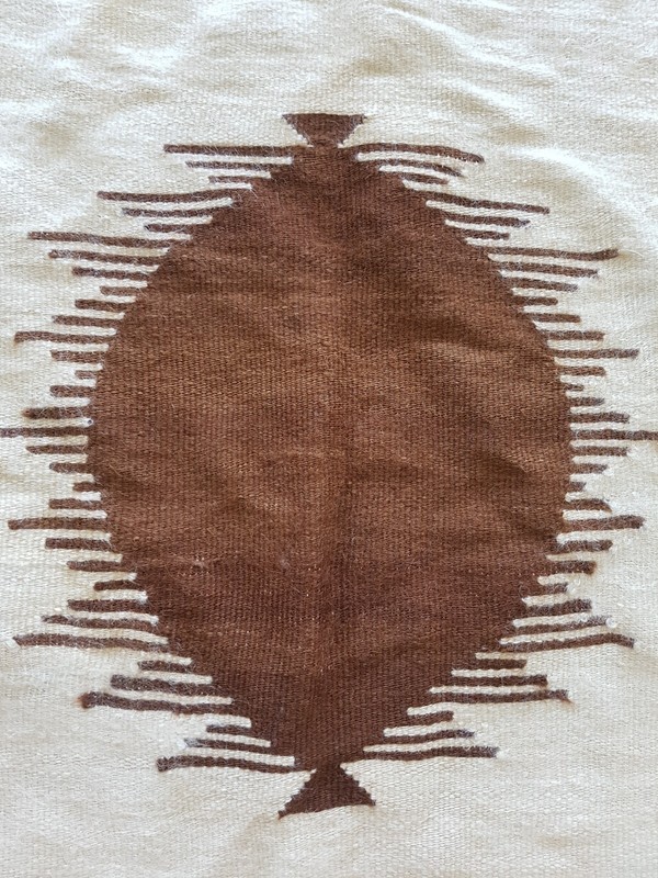 Vintage Handmade Traditional Turkish Kilim Floor Rug Carpet 140x136 cm gallery