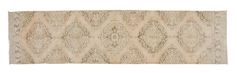 Turkish Runner,Vintage Runner,Oushak Rug,2'11 X 12'2 feet Runner Rug,Floor Rug gallery