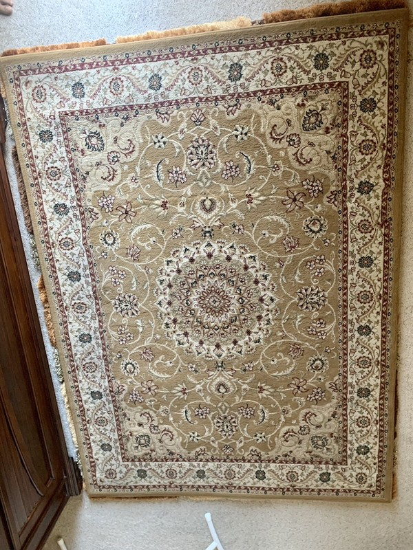 ***63 in Long Antique Oriental Carpet 1 inch Pile*** gallery
