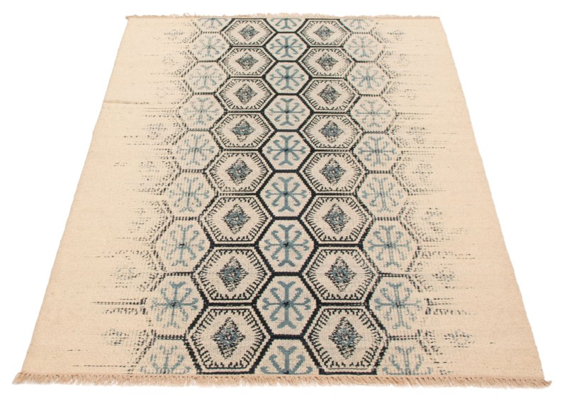Vintage Hand Woven Area Rug 5'2" x 7'6" Traditional Wool Oriental Carpet gallery