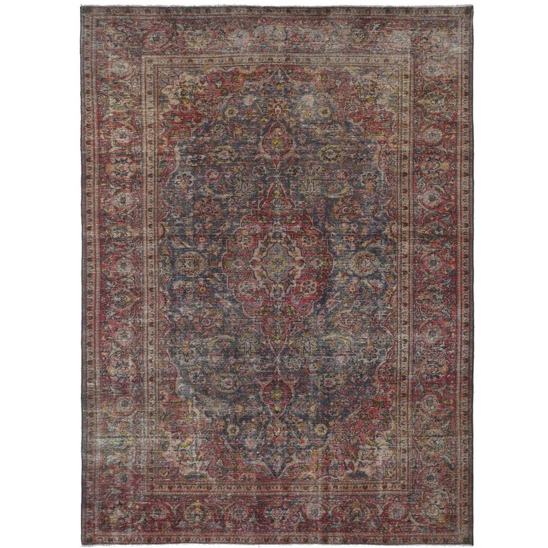 6'8" x 10'0" Cressida East Vintage Hand-Knotted Wool Area Rug gallery
