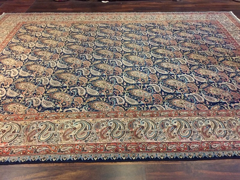 Veg. dye Antique Hand Knotted Vintage Floral Area Rug Carpet 8’5”x11’5”,#2016 gallery