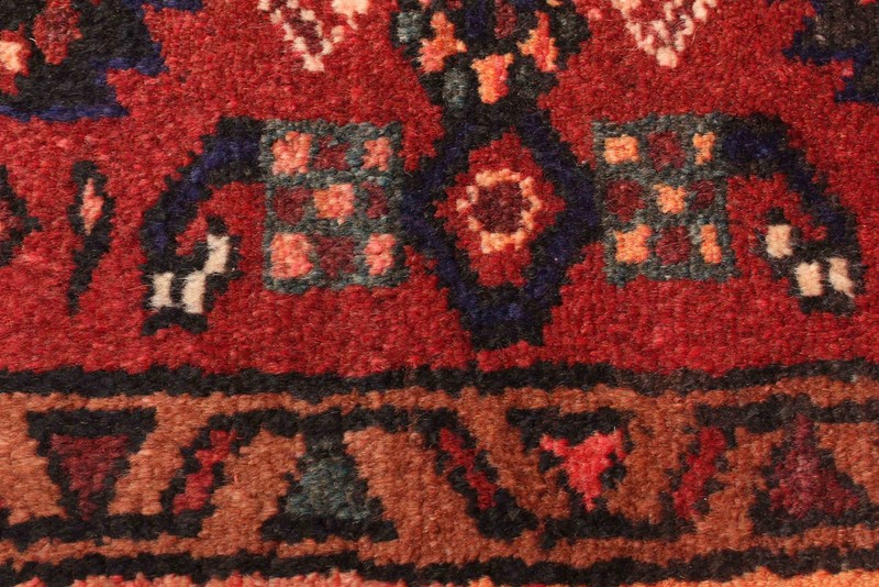 Vintage Hand-Knotted Area Rug 4'3" x 7'1" Traditional Wool Carpet gallery