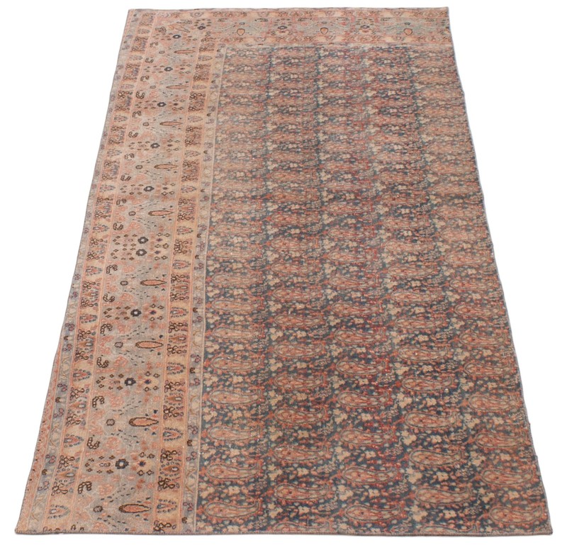 Traditional Vintage Hand-Knotted Area Rug 3'7" x 7'10" Oriental Wool Carpet gallery