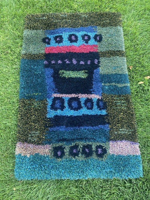 Vintage AS Sellgren & CO Rya Rug gallery