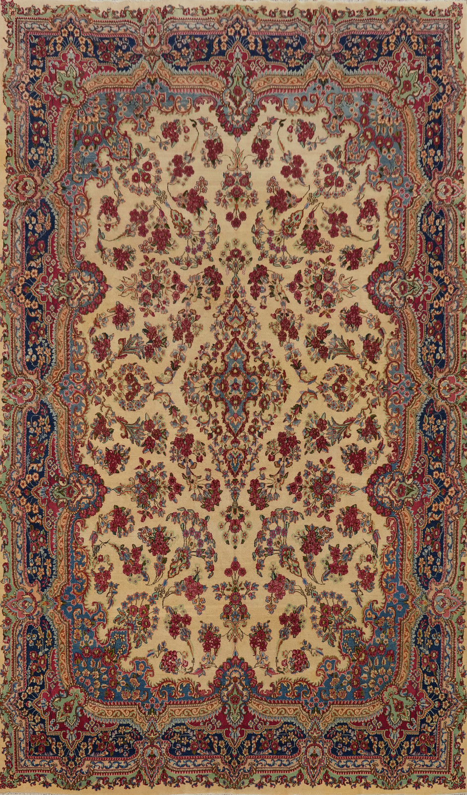 Vegetable Dye Antique Traditional Large Rug 10x16 Ft Over Sized Wool Carpet gallery