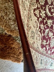 ***63 in Long Antique Oriental Carpet 1 inch Pile***