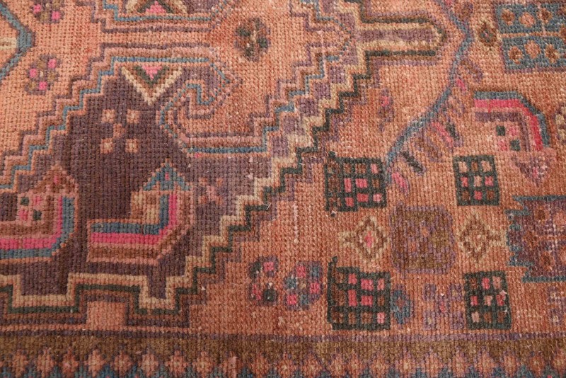 Traditional Vintage Hand-Knotted Area Rug 3'5" x 7'8" Oriental Wool Carpet gallery