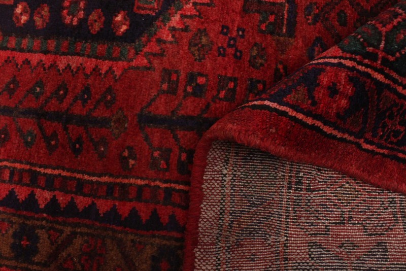 Vintage 4'3" x 6'11" Traditional Hand Knotted Vegetable Dye Wool Area Rug gallery