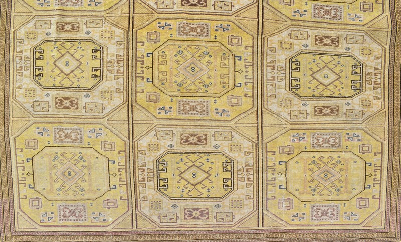 Turkish Rug 77''x112'' Bunyan Carpet Vintage 197x287cm Oriental Decor Rug 6x9 gallery