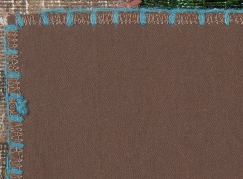 Patchwork 150x104 cm Oriental Hand Knotted Rug Carpet Vintage gallery