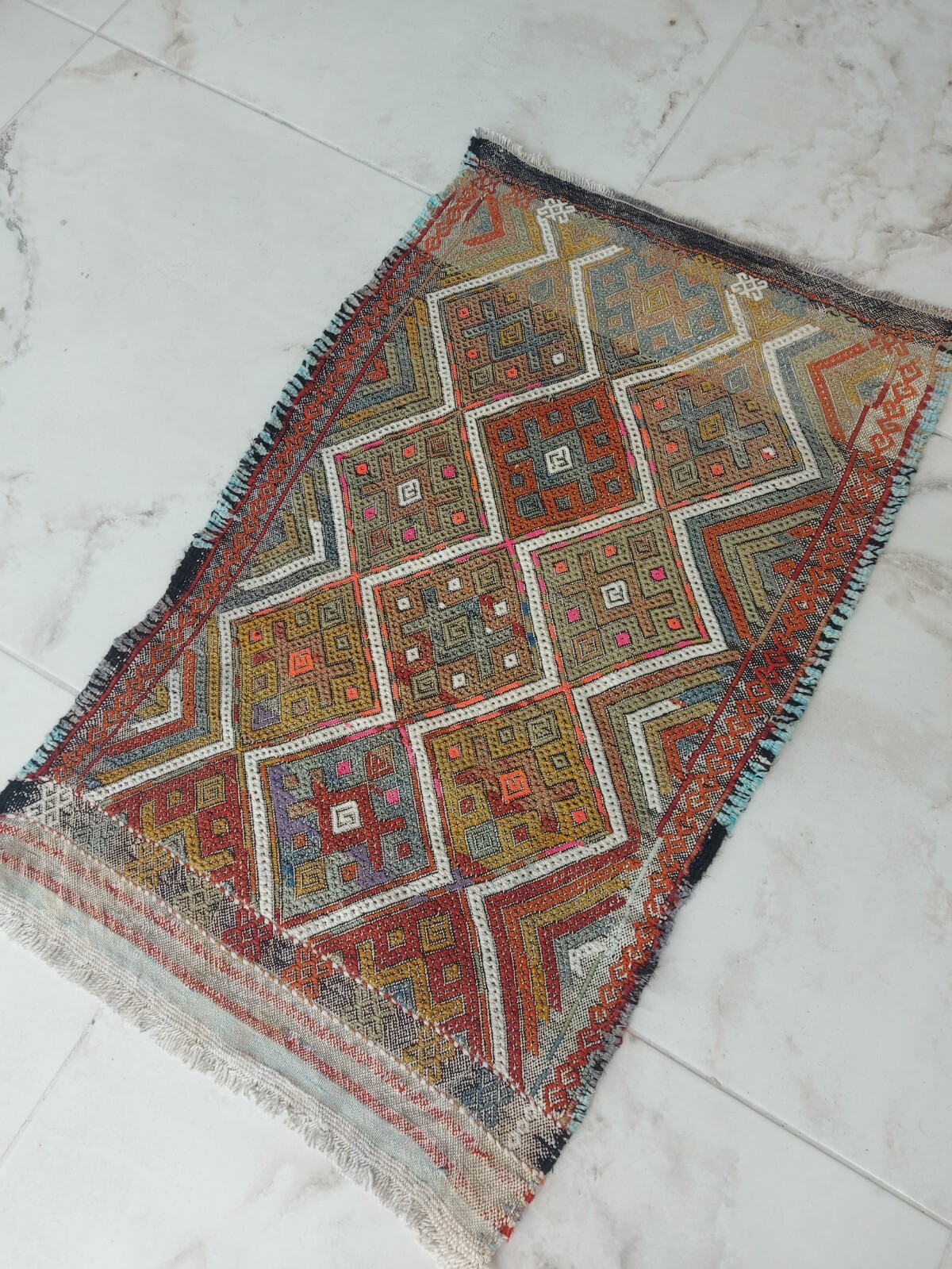 Oriental Rug Antique Fantastic Rug Wool Carpet Home Handmade Rug Entrance Rug gallery