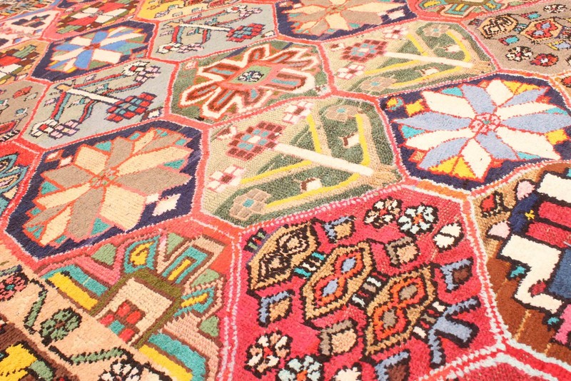Vintage Traditional Hand-Knotted Area Rug 5'7" x 10'5" Oriental Wool Carpet gallery