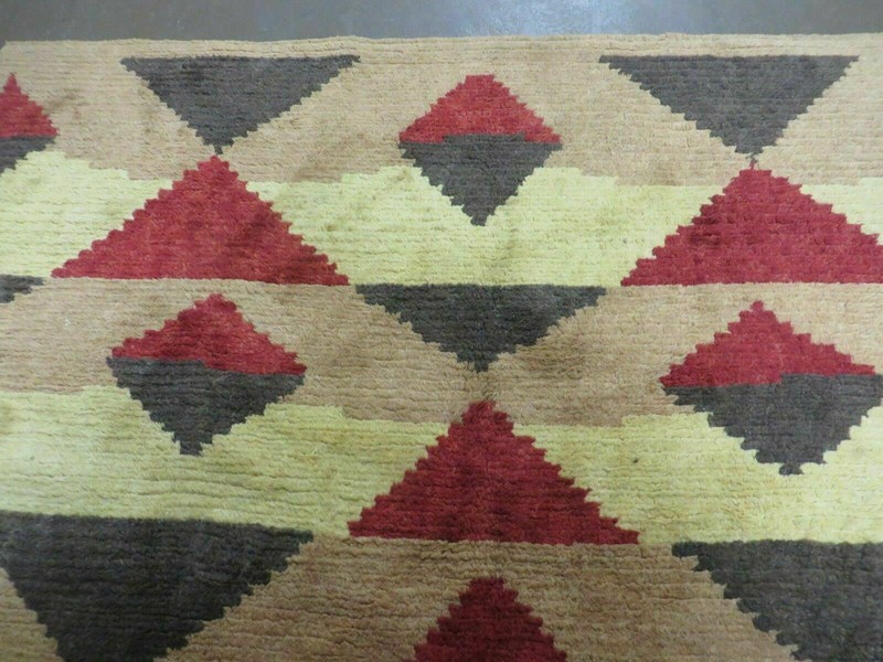 6' X 8' Handmade Tibetan Nepal Chinese Wool Rug Art Deco Contemporary Modern gallery