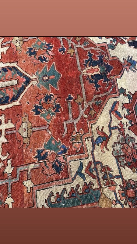 P E R S I A N, serapi, Early 1800s. gallery