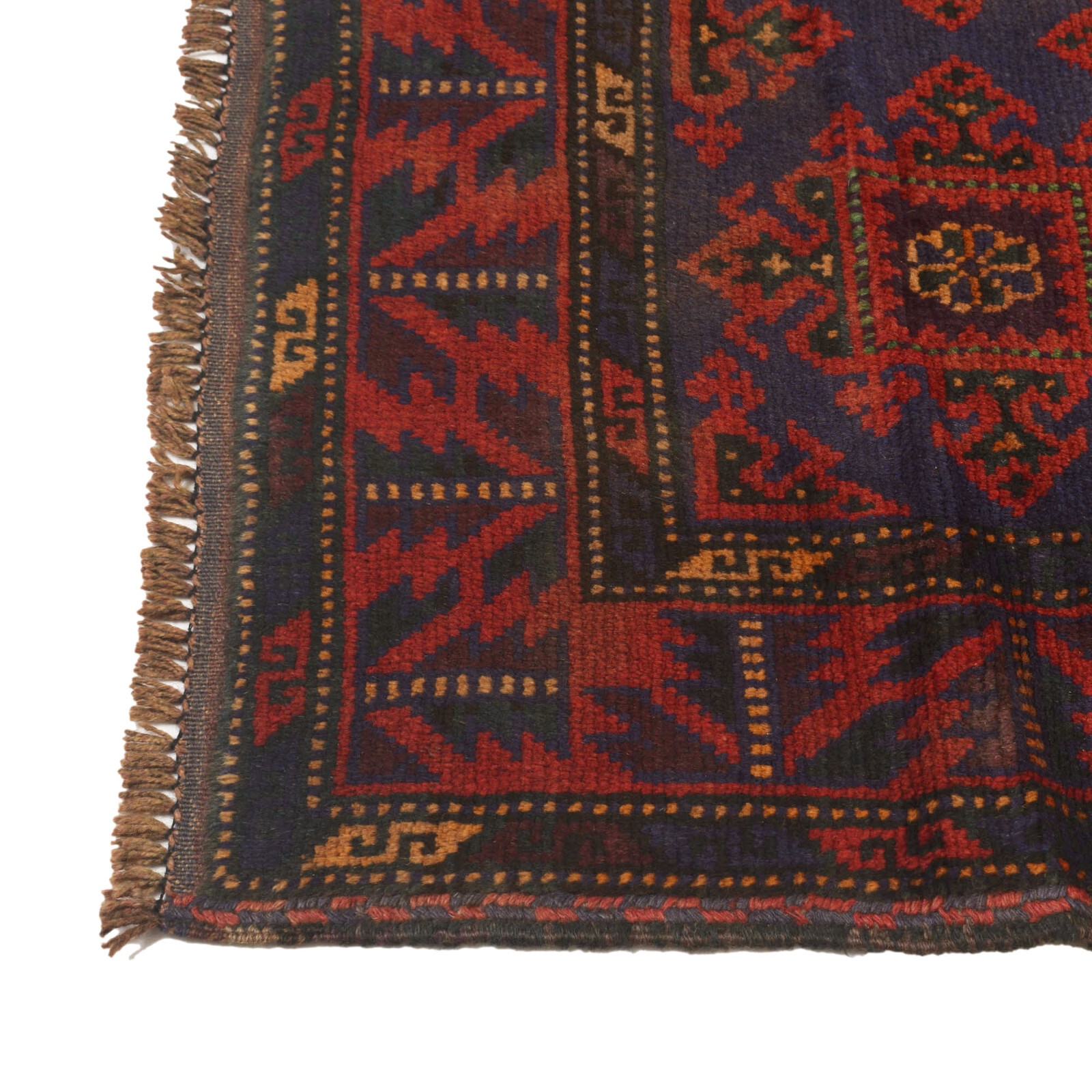 Handmade Afghan Geometric Traditional Kitchen Wool Area Rug 5.2 x 4 Ft -G19689 gallery