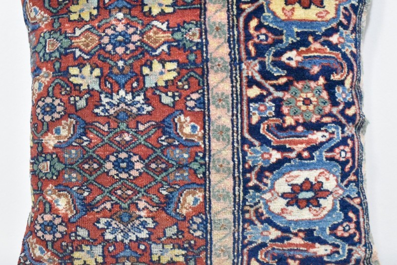 Antique Pillow Cover Sofa Rug 16'' x 16'' Made of Antique Cushion Cover Carpet gallery