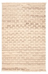 Vintage 4’11” x 7’9″ Traditional Wool Hand Woven Oriental Area Rug