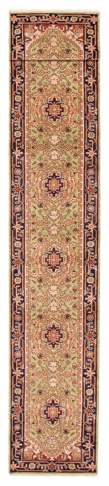 Vintage Hand-knotted Runner Rug 2'7" x 19'7" Traditional Oriental Wool Carpet