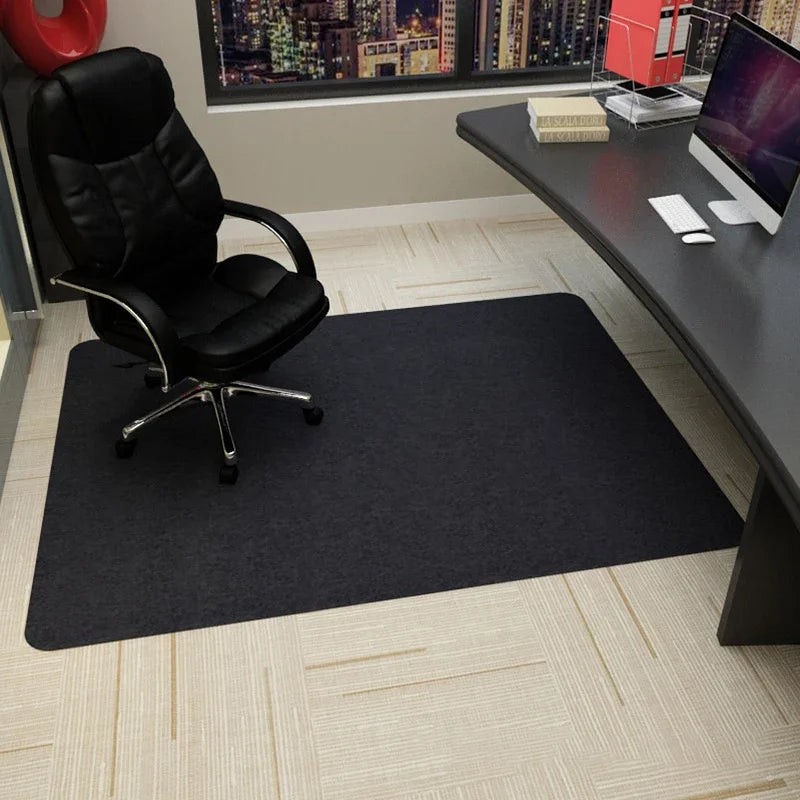 90x120cm Office Rolling Chair Mat, Computer Gaming Office Swivel Chair Carpet gallery