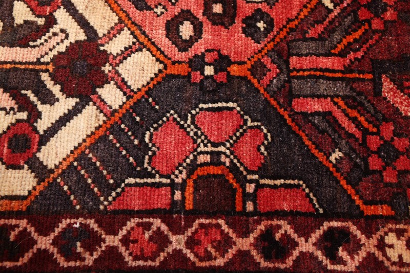 Vintage 5'4" x 8'11" Traditional Hand Knotted Vegetable Dye Wool Area Rug gallery