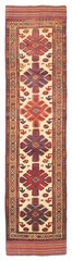 2’10” x 12’2″ Vintage Hand-knotted Runner Rug Traditional Oriental Wool Carpet